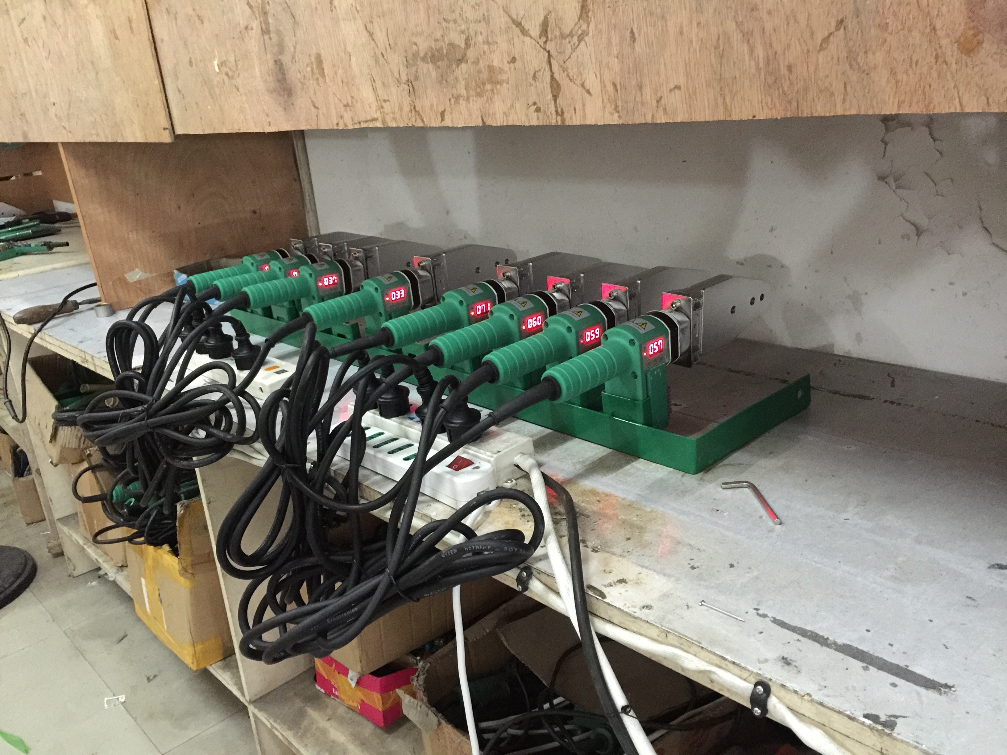 Manual Digital Display Socket Fusion Welding Machine , Ppr Hot Melt Welding Machine