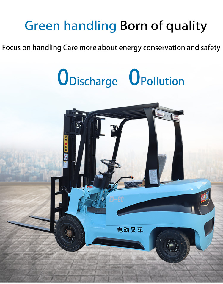 Experience Smooth and Easy Material Handling with 3 ton Electric Forklift