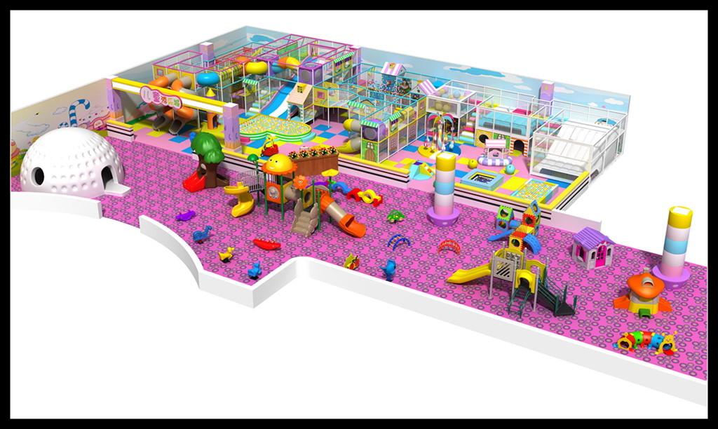 Popular School Gym Equipment Funny Multi-functional Combination Kids Indoor Playground