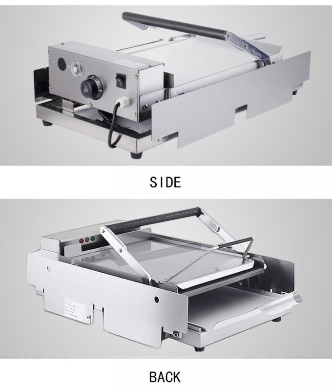 2.4kw Hamburger Bun Toaster Bakery Processing Equipment With Aluminum Alloy Base