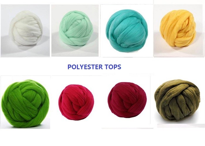 3Dx32MM Dope Dyed Red Recycled Polyester Staple Fiber For Artificial Fake Fur