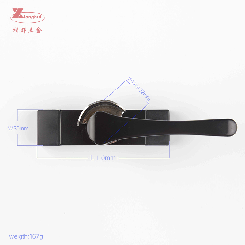 PVC Sash Window Locks and Aluminum Sliding Door Window Crescent Lock for Professional