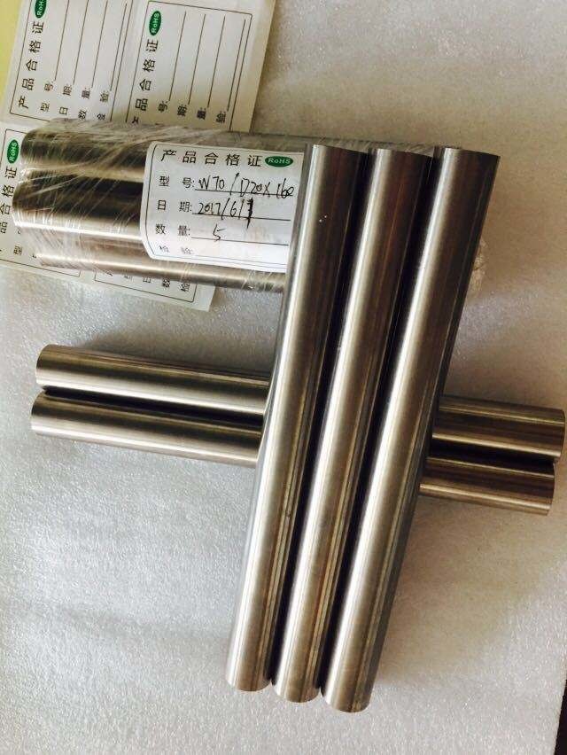 18.5g/cm3 High Density Tungsten Heavy Alloy Rod WNiFe Tungsten Nickel Iron