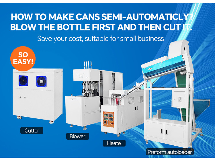 500ml 1000ml Transparent PET Can Making Blow Molding Machine Fully Automatic