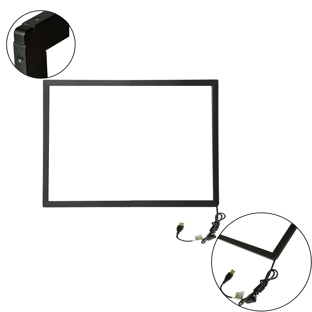 Waterproof 10.4 Inch Infrared Touch Screen Anti Sunlight 5V Voltage