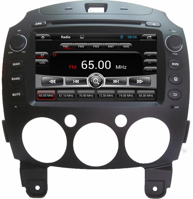 Ouchuangbo Android 4.2 DVD Stereo Radio for Mazda 2 2010-2012 with GPS Navi 3G Wifi BT Video OCB-8002C