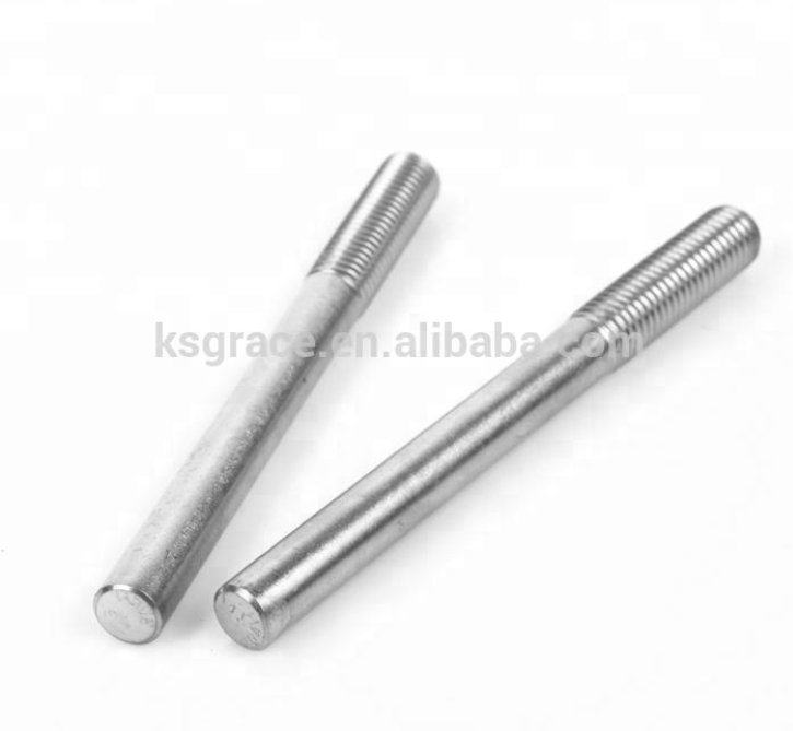 Stainless Steel Single End Studs Rod Double End Studs Metal Steel Plastic Dowel Tube Rods