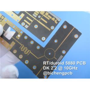 2 Layer 125mil RT Duroid 5880 PCB ENEPIG Surface Finished