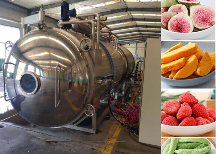 400kg Capacity Industrial Freeze Dryer Machine Bitzer Refrigeration