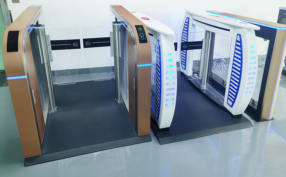 Sailboat Shaped Speed Gate Turnstile Access Security Gate for Safety Entrance & Eixt Control