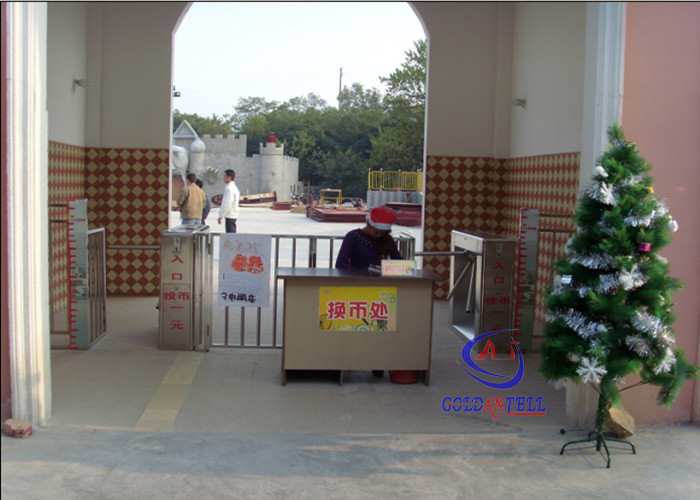 Coin token metro tripod turnstile access control system SDK software payment management