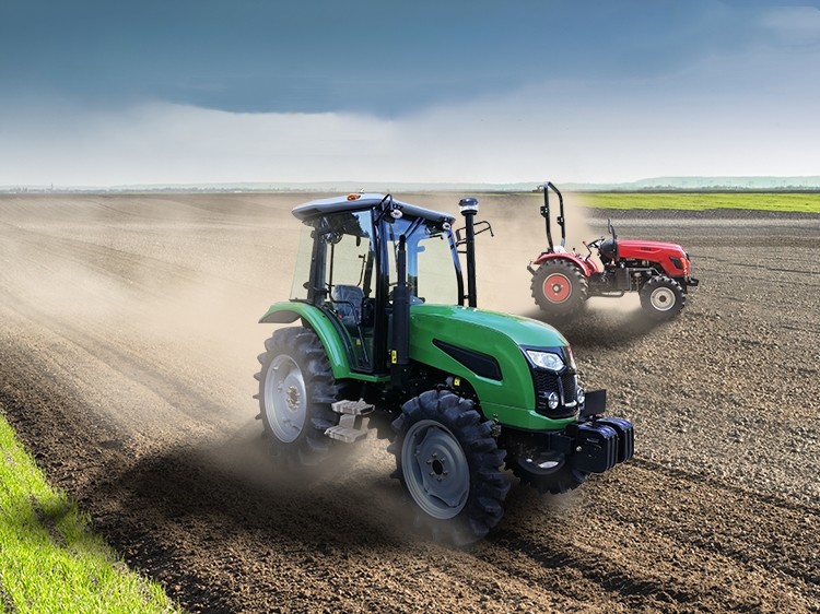 XINCHAI Engine 80HP Farm Tractor Machine 80 HP Mini 4 Wheel Tractor