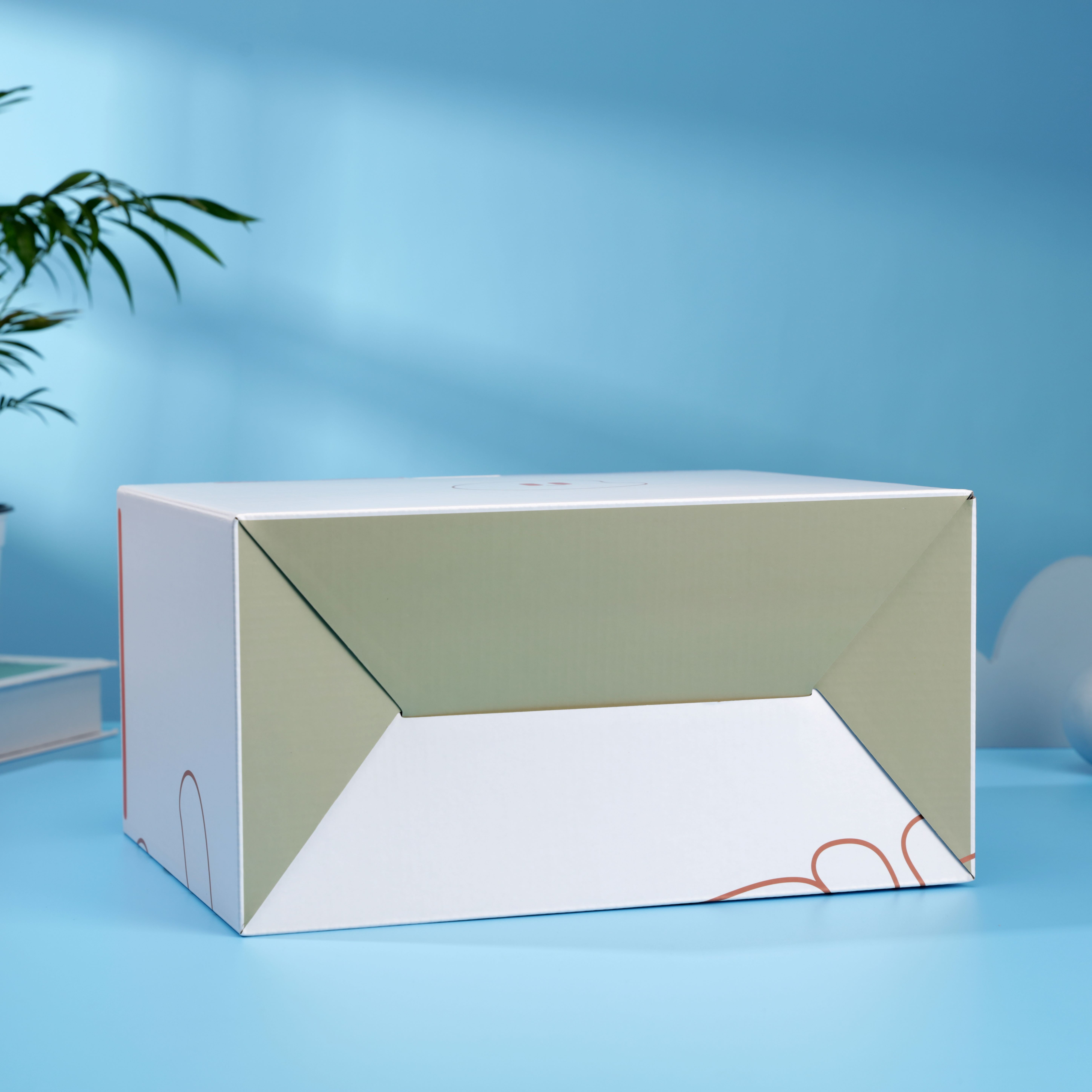 Custom Luxury Logo Printed Eco Friendly Tuck End Gift Packaging Box Made of Recyclable Materials for Eco-Conscious Brands