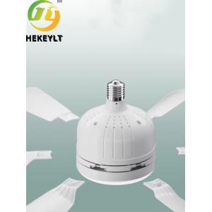 China Indoor Silent Colorful Dimmable Enclosed Kitchen E26 E27 Modern Led Ceiling Fan Lights Remote Control on sale