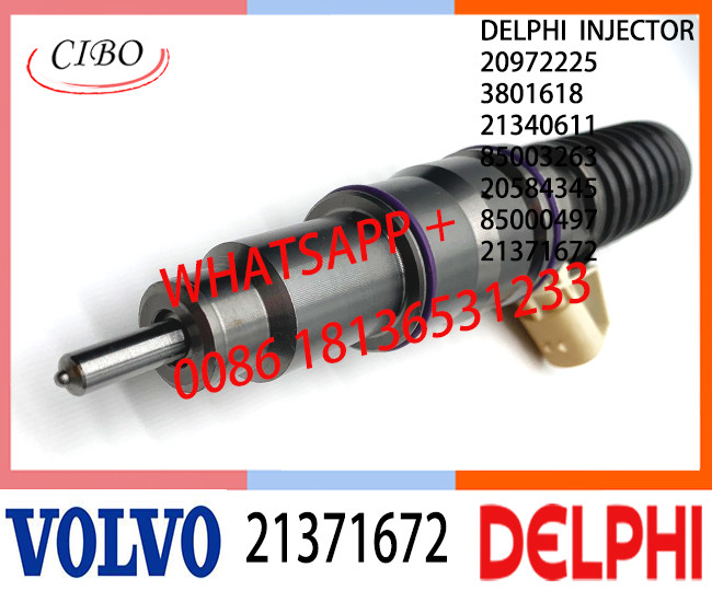 Common Fuel Diesel Injector 21371672 20584345 85000497 85003263 2097225 3801618 21340611 E3.18 for VOL MD13 LOW POWER