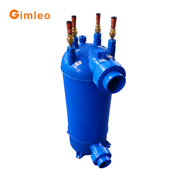 High Capacity Sea Water Heat Exchanger MHTA-15 With PVC Shell And Titanium Tube For Seawater Desalination In Marine Industry