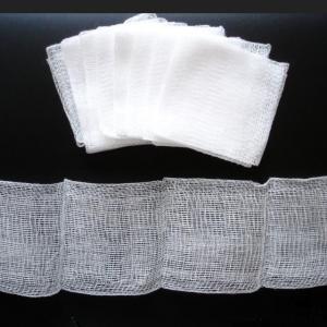 China Surgical Dressing Cotton Sterile Medical Gauze Swab For Hospital CE Approval on sale