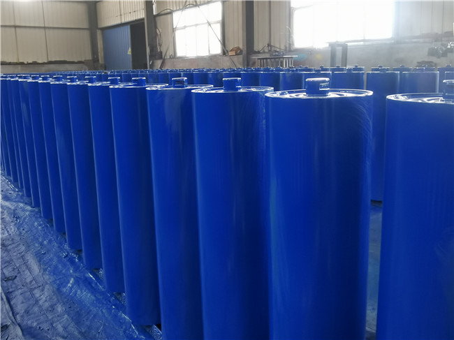 JIS Galvanized Coated Conveyor Idler Rollers TK Labyrinth Seal