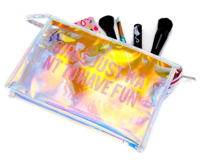 Boidegradable Makeup Cosmetic Bag Packaging Custom Printed Oxo Bottom Seal