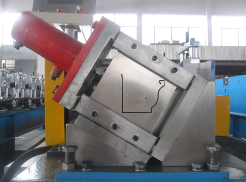 Most Popular color sheet steel metal Rain Gutter roof roll forming machine