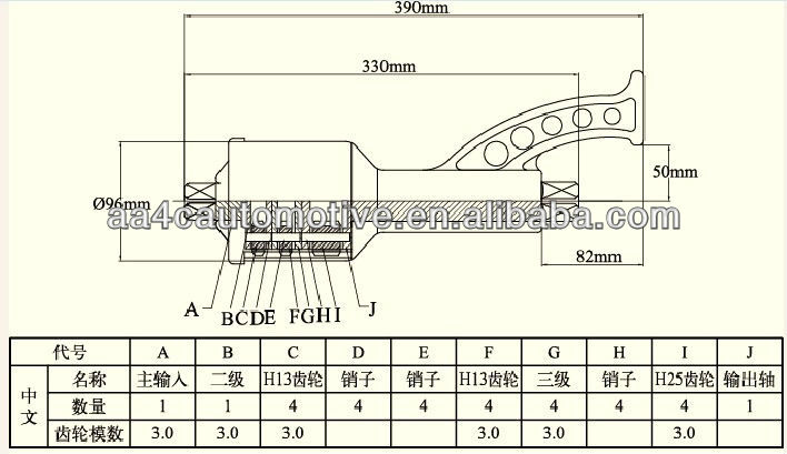 labor saving wrench for truck BD-88D-A