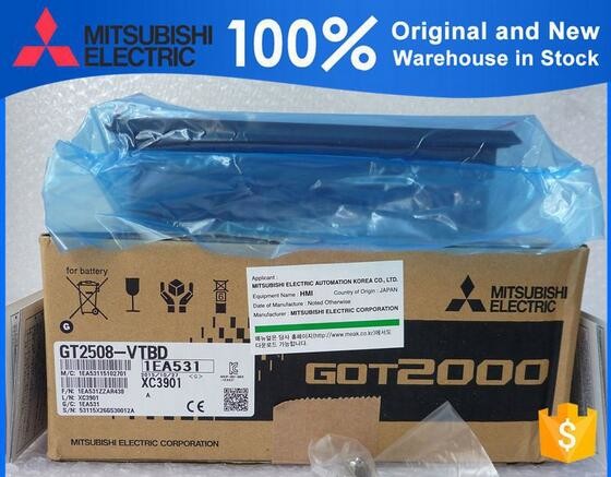 GT1675M-VTBA Mitsubishi Human Machine Interface Touch Screen GOT main units 10.4" (VGA:640×480 dots) 100-240V AC