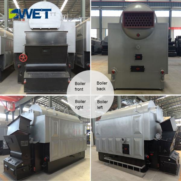 10t/H LCD Palm Kernel Shell Fired Coal Steam Boiler Horizontal