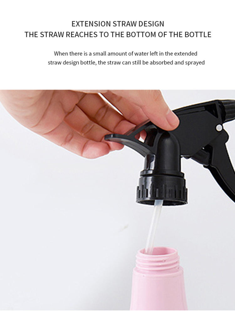 600ml Blue Pink Hand Garden Pump High Pressure Sprayer Pp Plastic Bottle