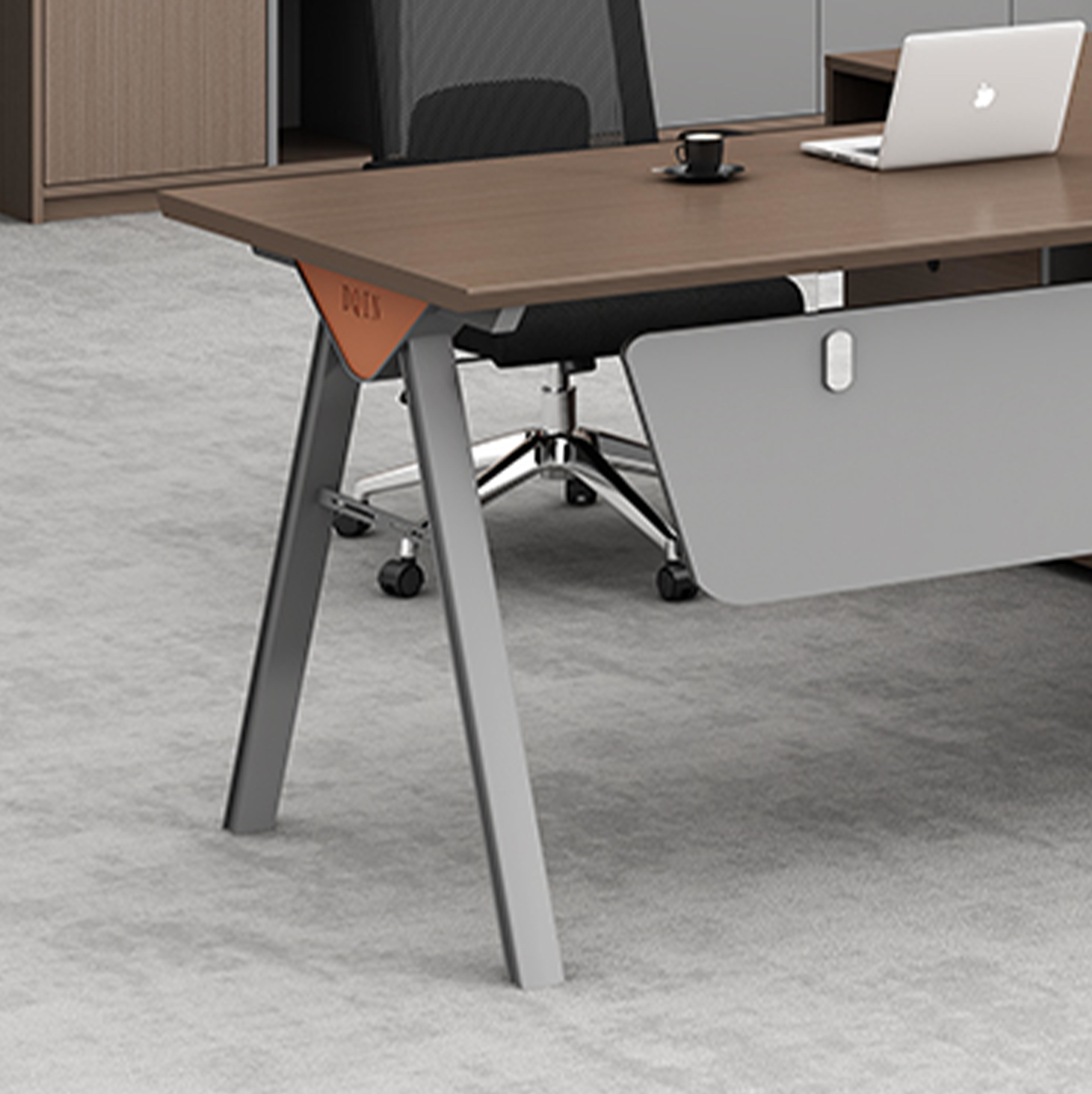 Modern Luxury Office Furniture L Shaped Desk Manager Boss Table Executive Office Desk