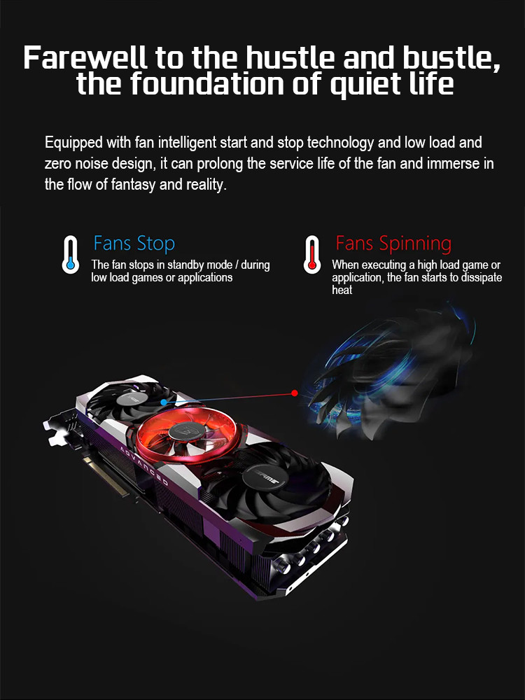 IGame GeForce RTX 3070 Ti Graphics Card Advanced OC 8G RTX 3070 Ti Architecture Chip