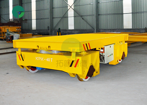 Battery Powered Aluminium Billet Handling Steerable Transfer Vehicle For Mold Industry