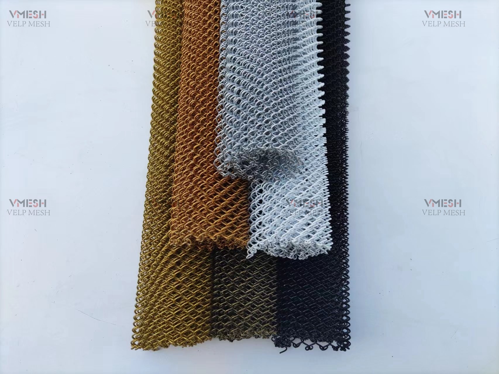 Decorative Wire Mesh Chain Link Curtain Screen Partition Weave Decorate Wire Mesh
