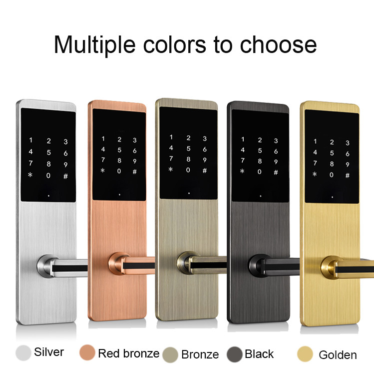 Ss304 App Controlled Door Locks 3kg Apartment Smart Door Lock