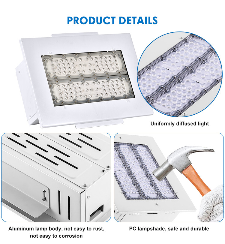 SMD3030 150W Linear High Bay Led Lights 5000k High Brightness