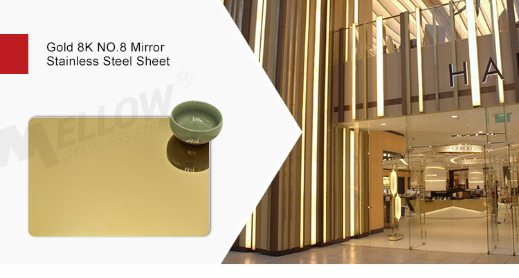 201 Colored Stainless Steel Sheets 0.28mm-1.45mm Decorated Background