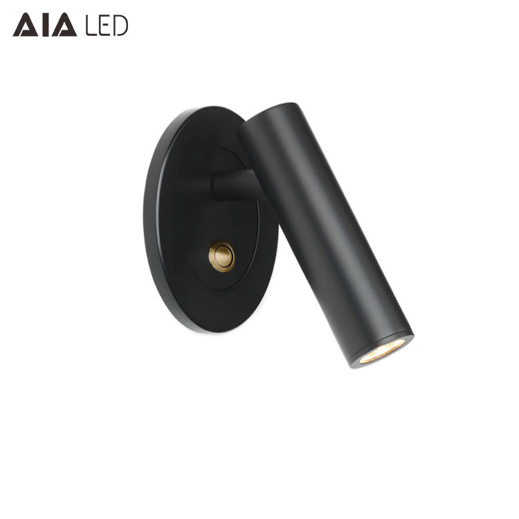 Surface mounted indoor bedside reading light/led bed wall light headboard wall light for hotel project