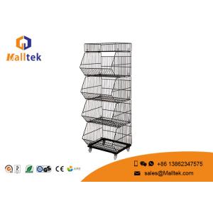 Buy cheap Multilayer Stackable Wire Baskets Unique Stackable Wire Storage Bins product