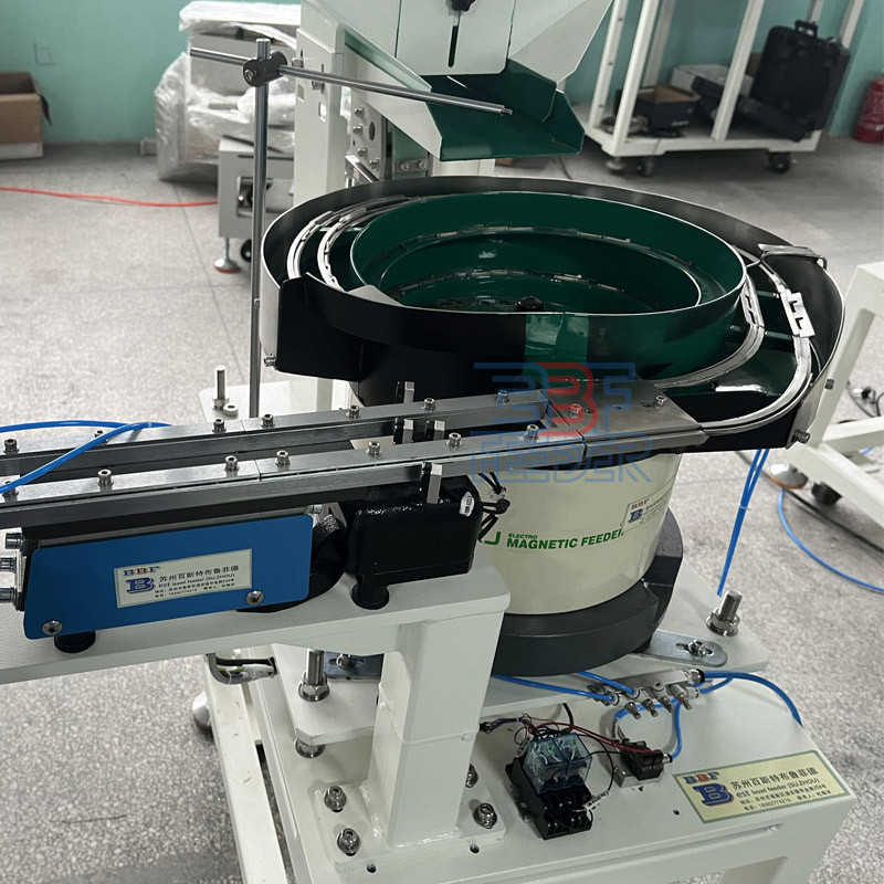 Pin Vibratory Bowl Feeder Hopper Capsule Screws Customized Vibrating Bowl Feeder