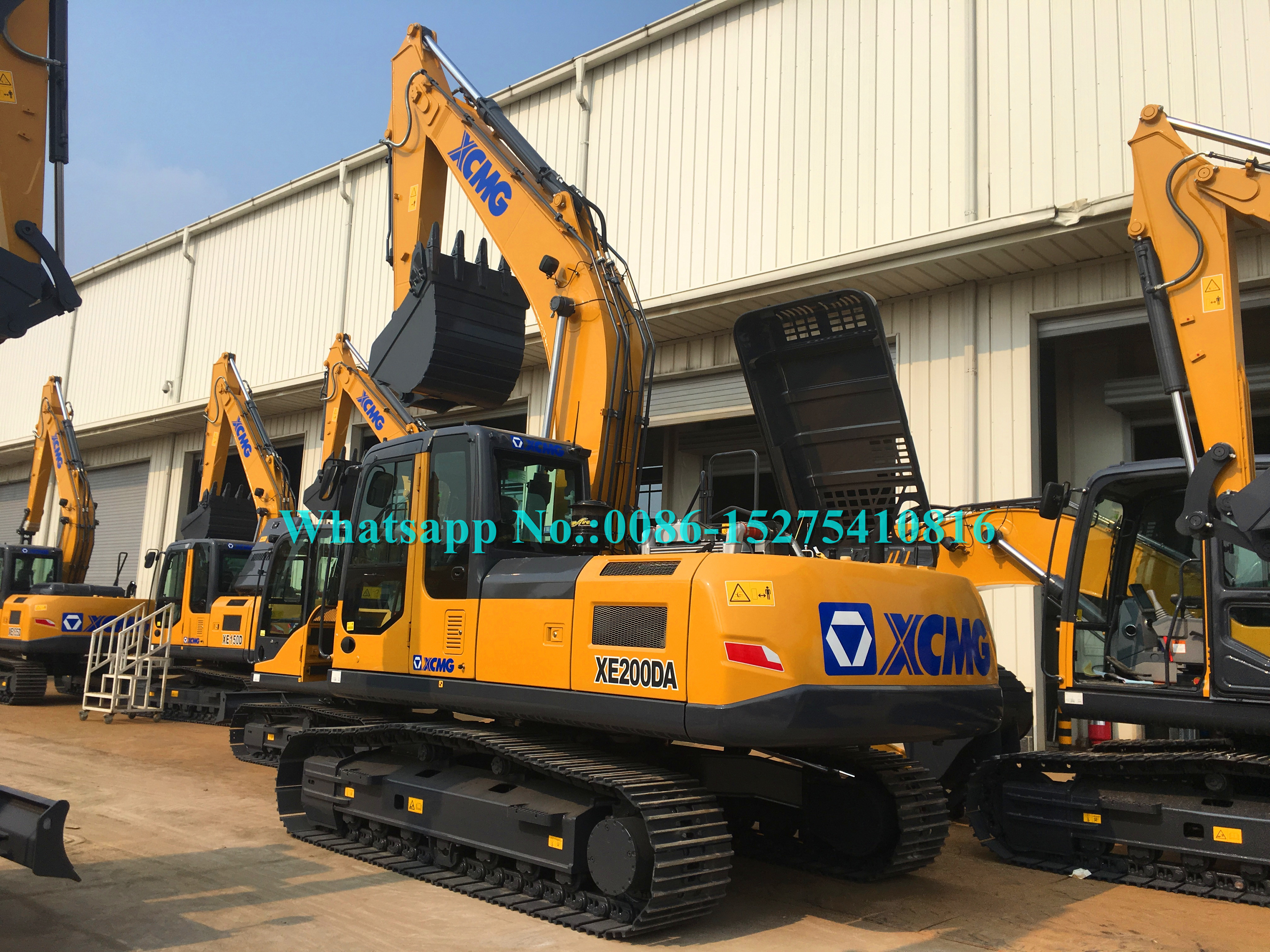 XCMG SANY Sany Heavy Equipment , Crawler Hydraulic Excavator CE Certificate XE200DA
