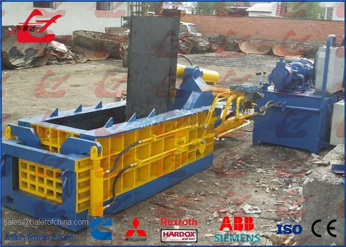Front Out Type Hydraulic Metal Baler , Stable Running Steel Baler Machines Y83Q-135B
