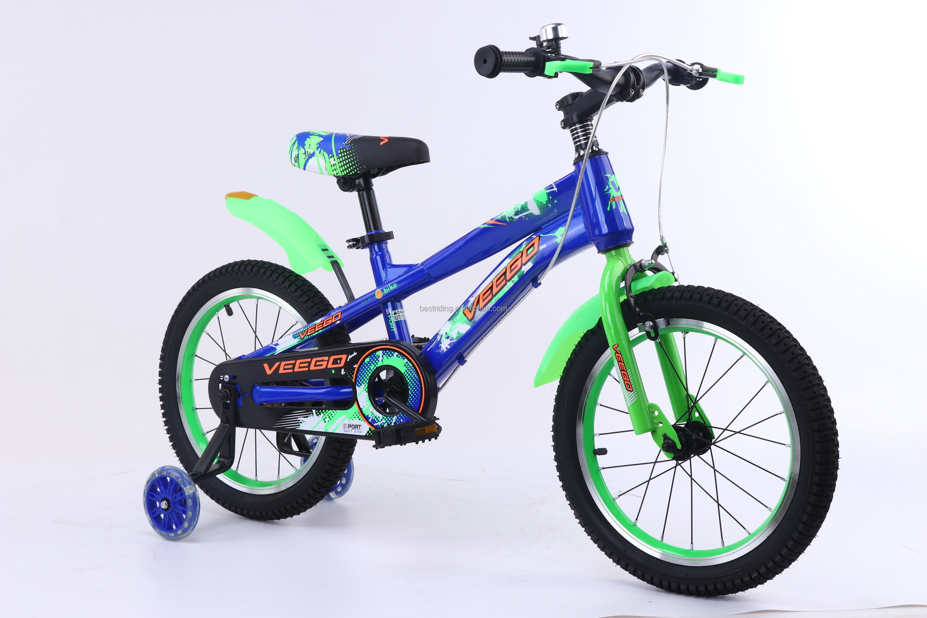 Ordinary Pedal Children Bike For 3-8 Years Kids 12 14 16 Inches NO Fork Suspension