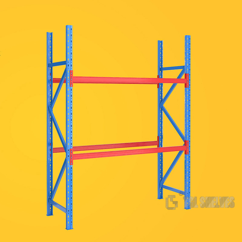ODM Heavy Duty Metal Shelves , Industrial Warehouse Storage Racks H1830×W914×D457mm