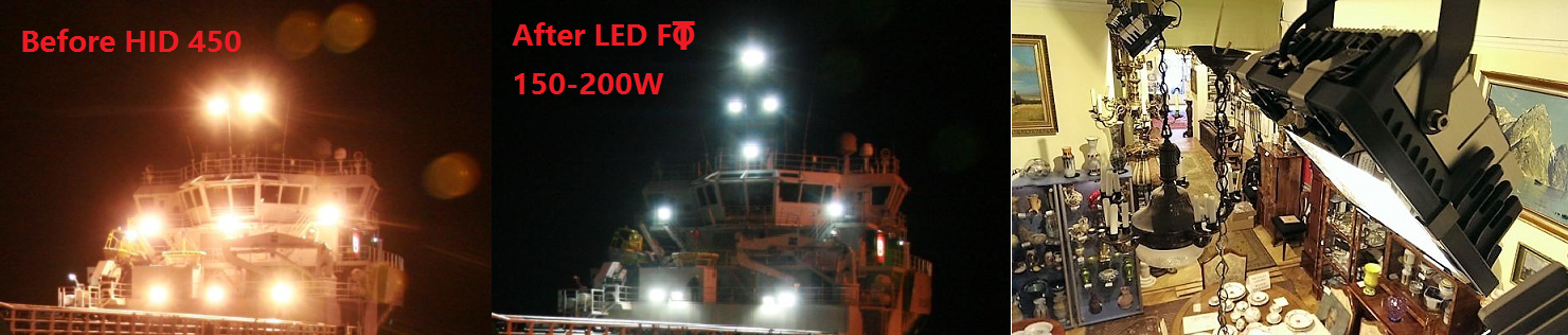 High Lumen Waterproof 24V IP66 50 Watt Led Flood Light