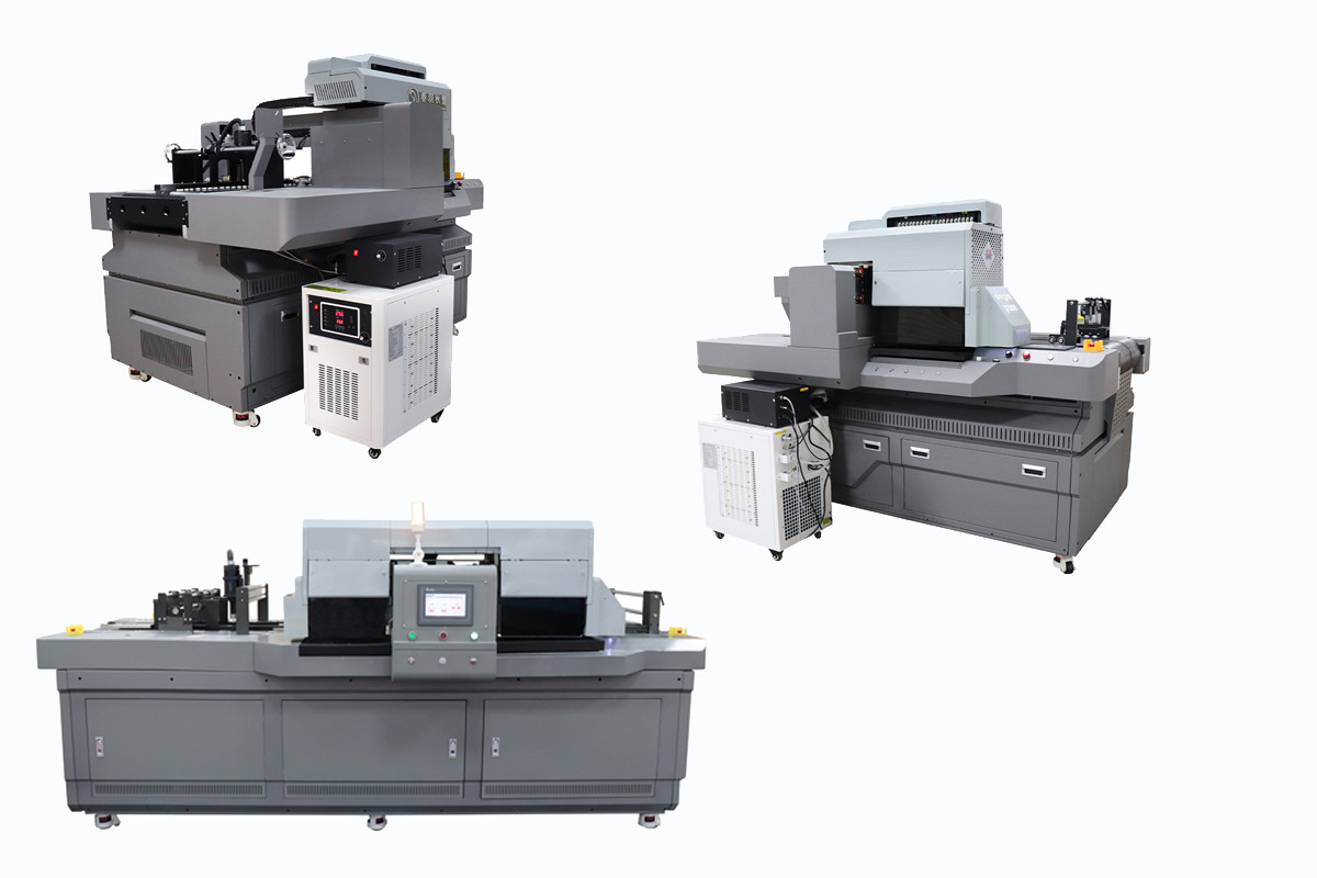 Versatile Uv Printer Flatbed Bottle Printer With LED UV Drying Lamps