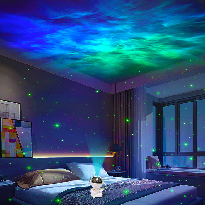 Practical PVC Space Projector For Room , Multipurpose Galaxy Globe Projector
