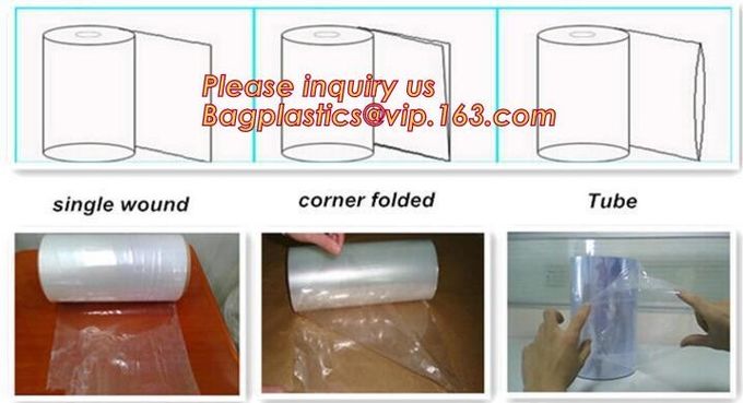 PE Shrink Film White 4m x 50m 210um,Automatic POF Film Heat Shrink Wrap,Food Grade POF shrinkable label Shrink Film pack 21