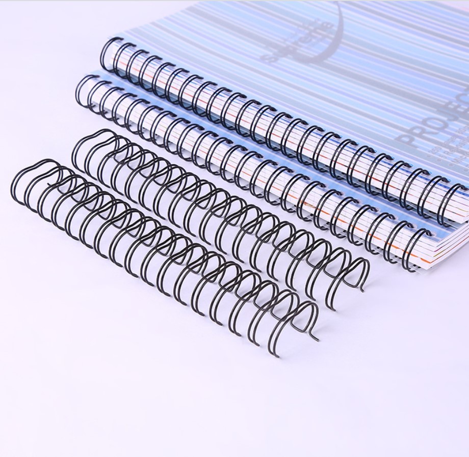 Colorful 7.9mm Metal Spiral Binding , Electroplated Metal Spiral Binding Coils