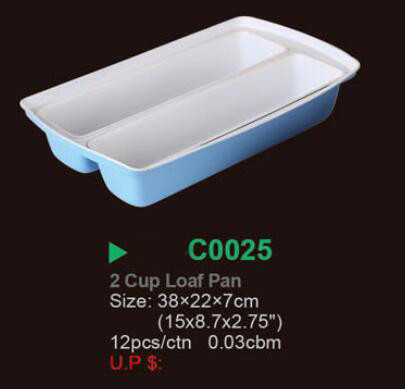 Amazon hot selling high quality carbon steel whitford bakeware christmas ceramic mini loaf pans