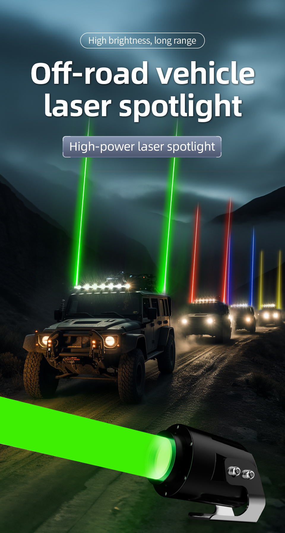 IP67 Vehicle LED Work Lights Auxiliary Driving Lights For Motorcycles