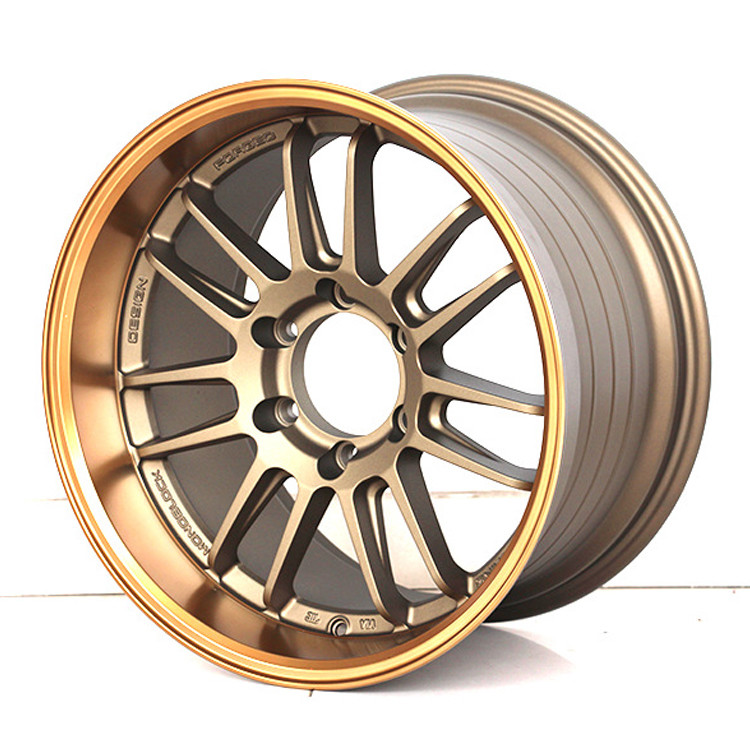 18-inch branded new energy car aluminum alloy gold wheels rims 6x139.7